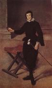 VELAZQUEZ, Diego Rodriguez de Silva y Clown oil painting reproduction